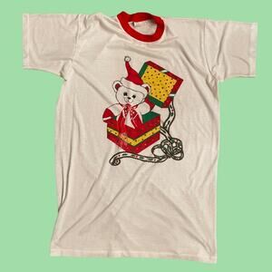 80s teddy bear shirt size large